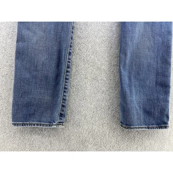 Levi's Men's Medium Wash Blue Denim Jeans Size 32x32 Tapered - Picture 10 of 12